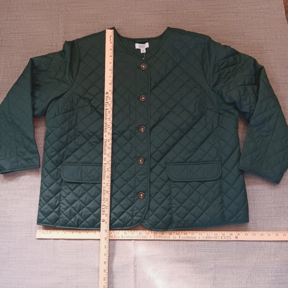 SALE* Croft and Barrow Classic Quilted Jacket